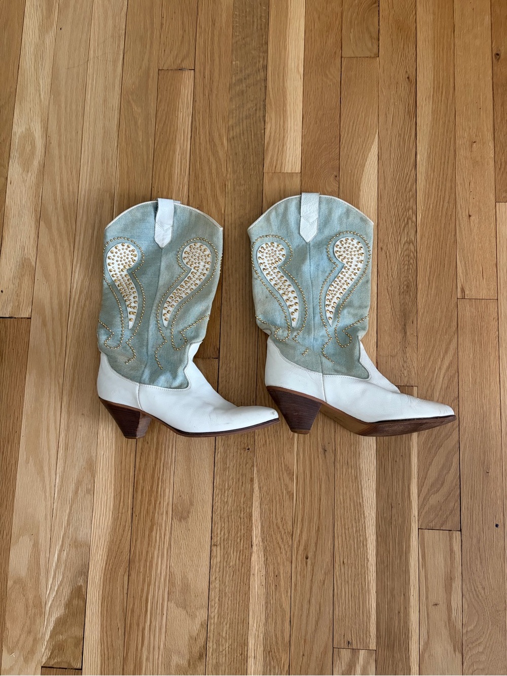 Vintage 80s A. Girotti Cowboy/Cowgirl Boots